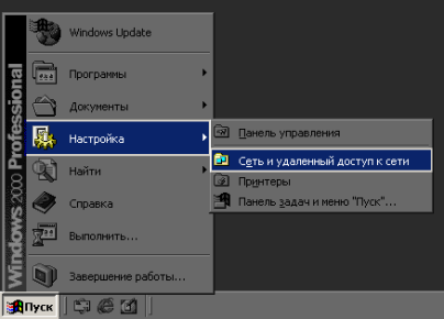 Ланпорт - Настройка PPPoE в Windows 2000